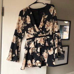Strut & Bolt Floral Romper